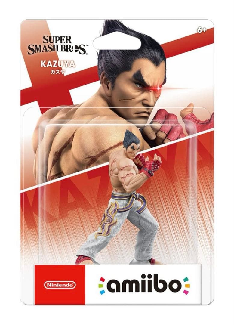 Kazuya amiibo カズヤ　フィギュア 未開封