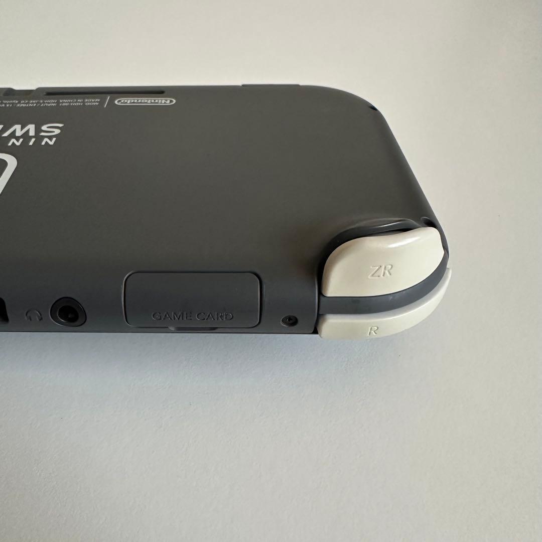 Nintendo Switch Lite グレー クリアケース付き