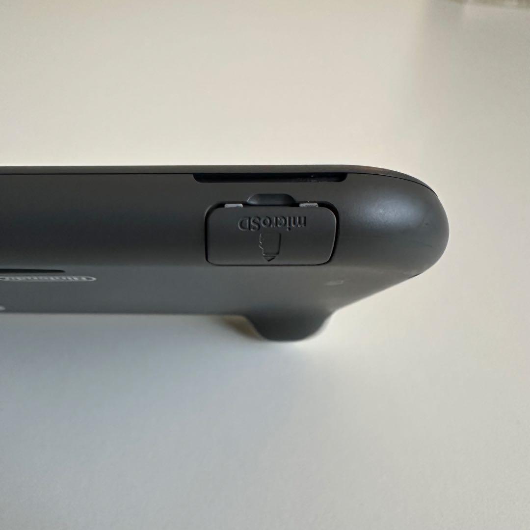 Nintendo Switch Lite グレー クリアケース付き