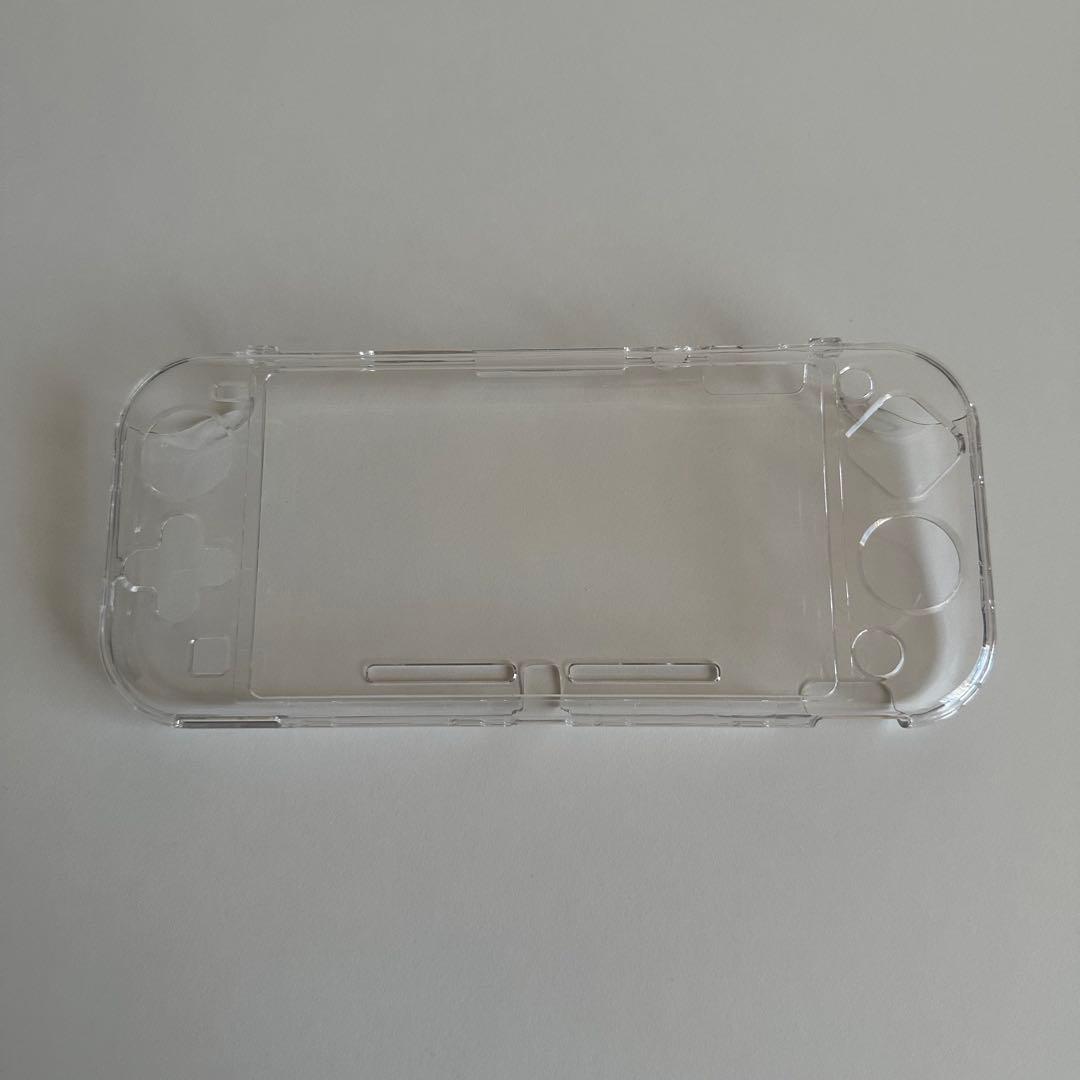 Nintendo Switch Lite グレー クリアケース付き