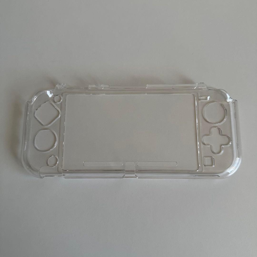 Nintendo Switch Lite グレー クリアケース付き