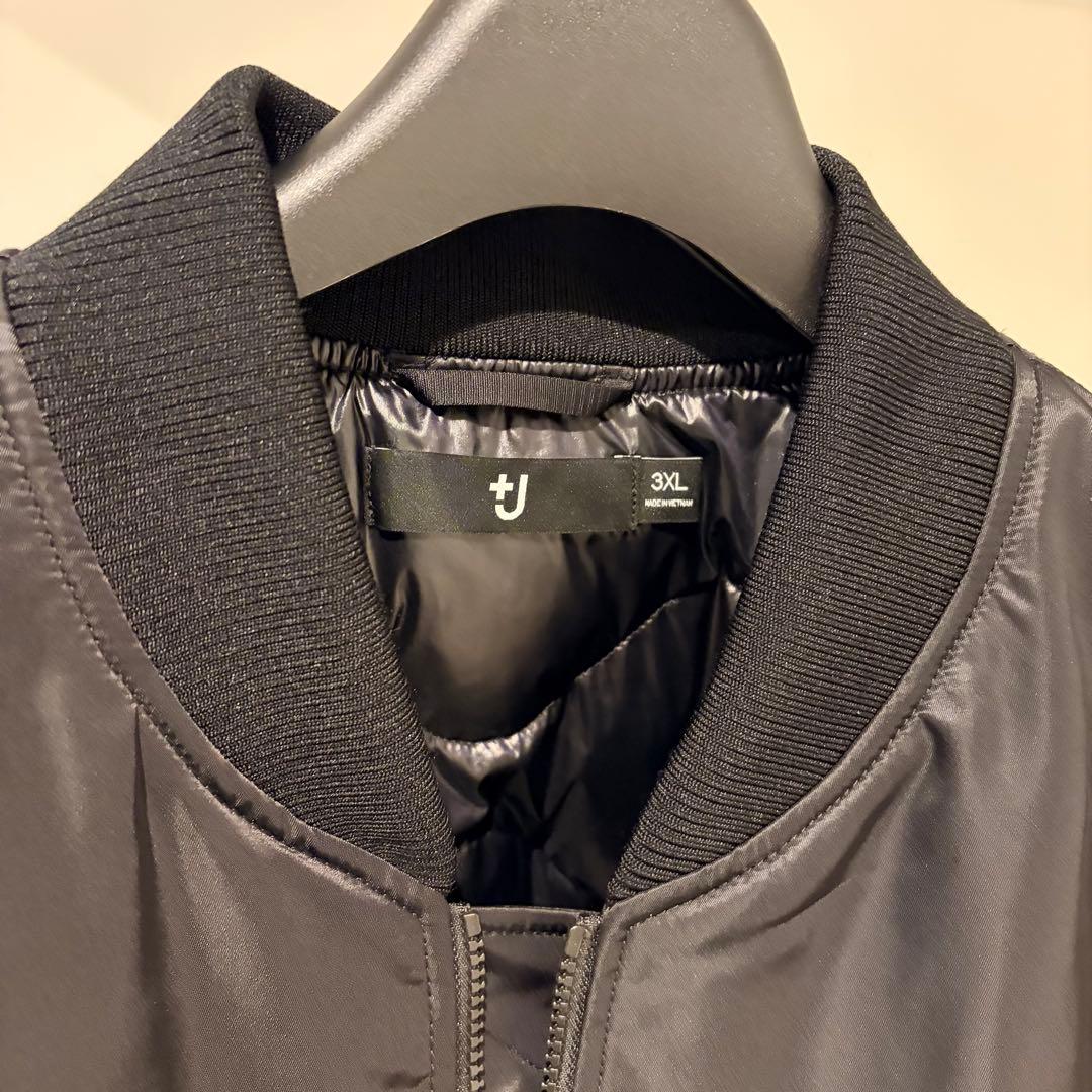 UNIQLO　ハイブリッドダウンオーバーサイズMA-1　黒　3XL