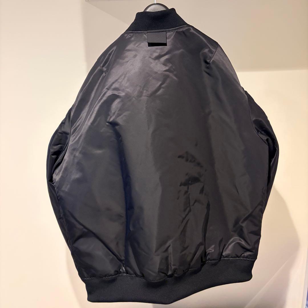 UNIQLO　ハイブリッドダウンオーバーサイズMA-1　黒　3XL