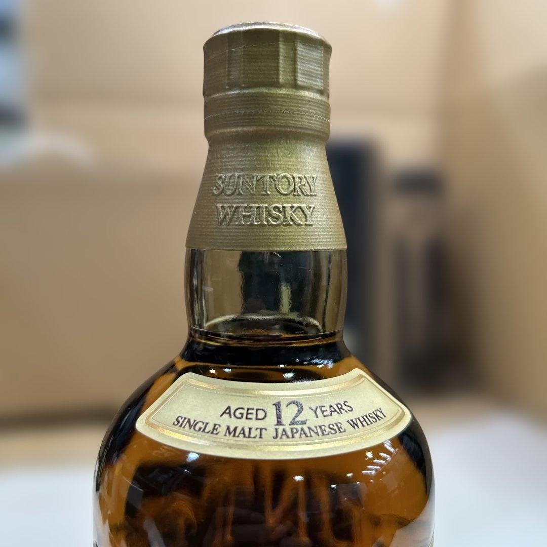 7232②【未開栓】サントリー 山崎 12年 ウイスキー 700mL 箱付き
