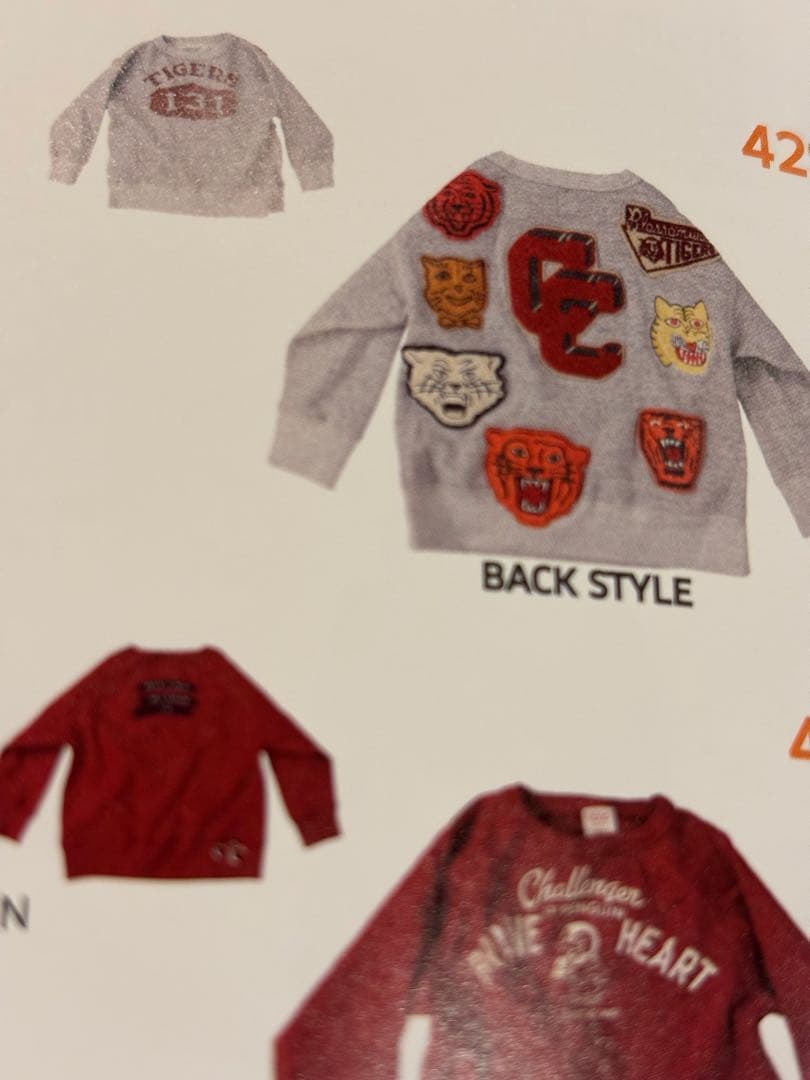 DENIM DUNGAREE ワッペンスウェット　02.160