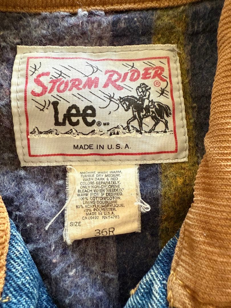 Lee STORM RIDER ストームライダー USA製　36R