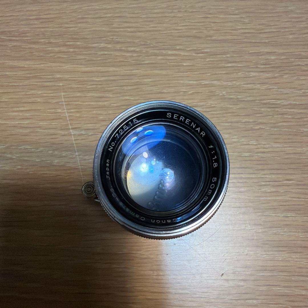 キヤノン Serenar 50mm f1.8 レンズ　L39