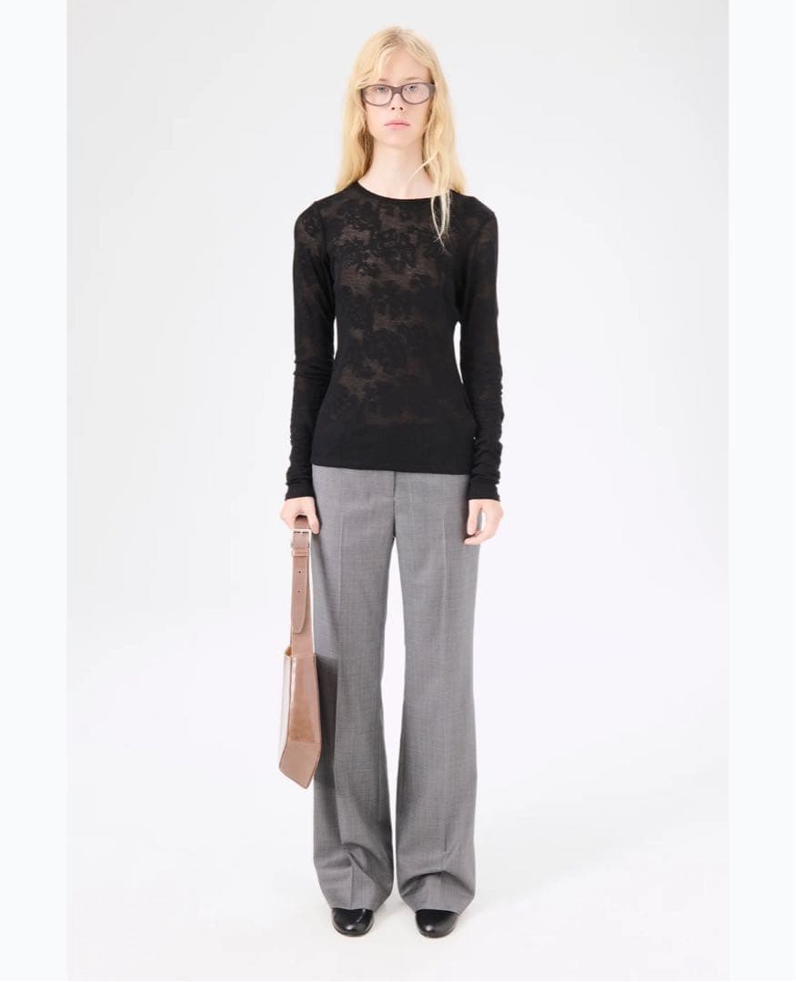 OUR LEGACY ブラック 長袖 SUPER SLIM LONGSLEEVE