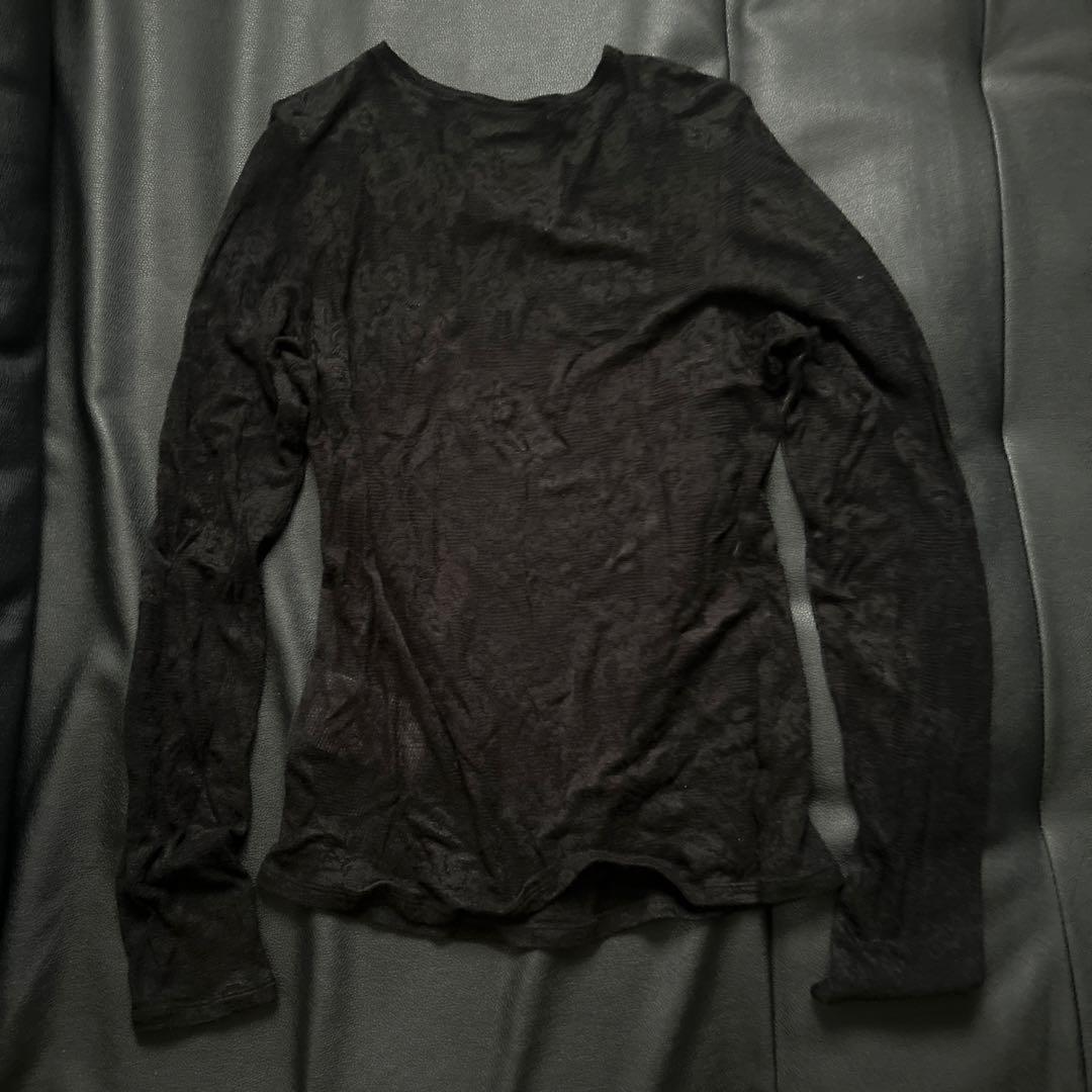 OUR LEGACY ブラック 長袖 SUPER SLIM LONGSLEEVE