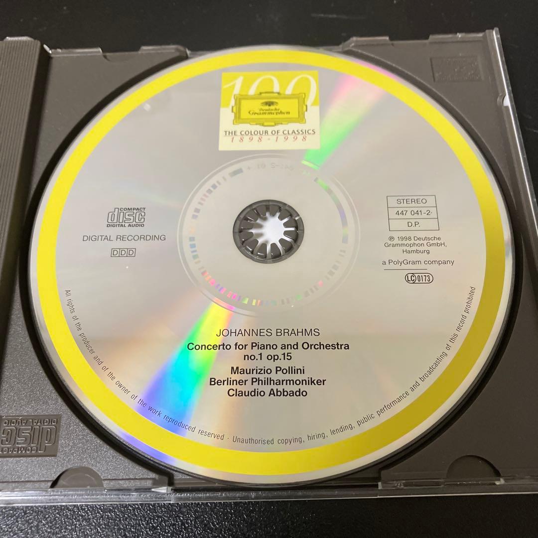 【売約済】ポリーニ(p)アバド&ベルリン・フィル／ブラームス：ピアノ協奏曲第1番