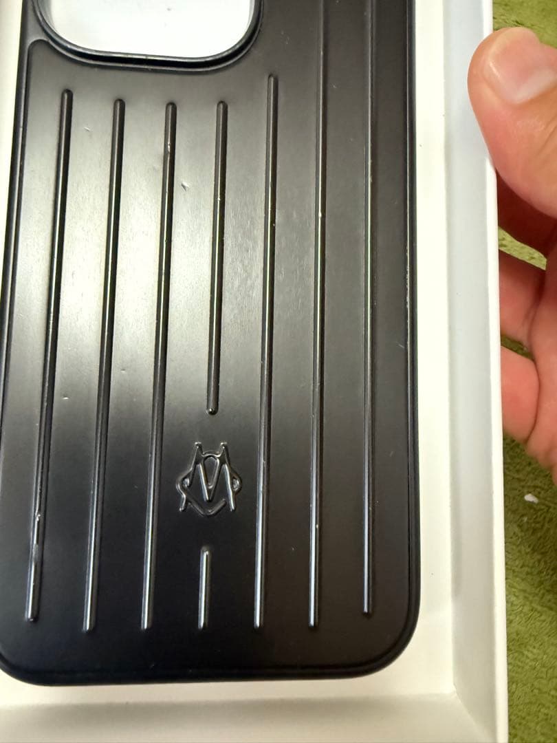 RIMOWA iPhone 15Pro Max ケース ブラック