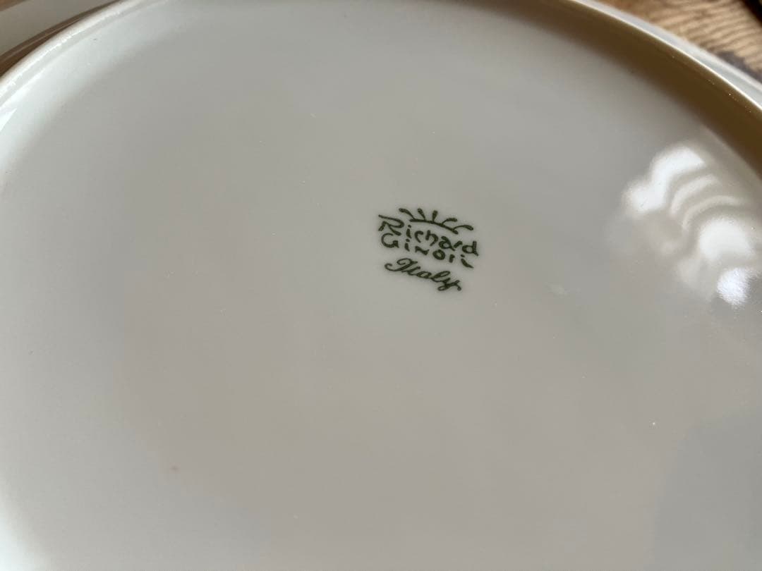 ジノリ　ベッキオホワイト26ディナープレート×6