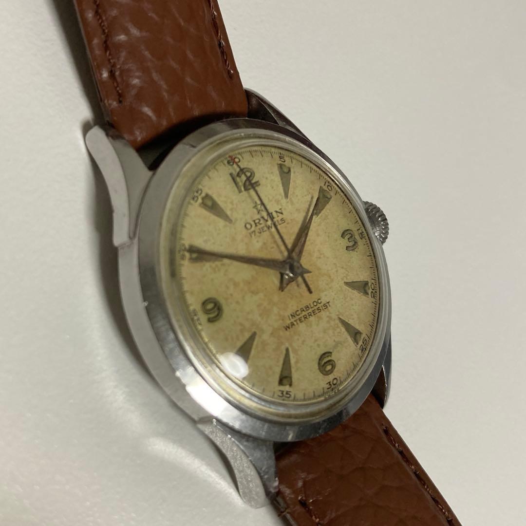 コ*ツ様 ORVIN アンティークウォッチ　手巻き