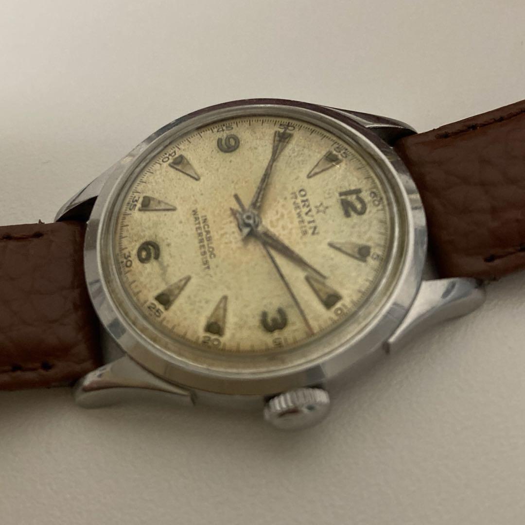 コ*ツ様 ORVIN アンティークウォッチ　手巻き