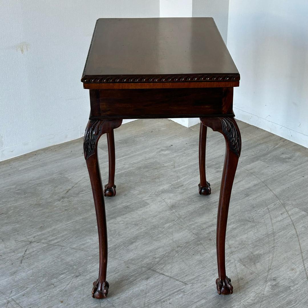 アンティーク 家具 ゲームテーブル 1930年頃 マホガニー材 英国製 542A