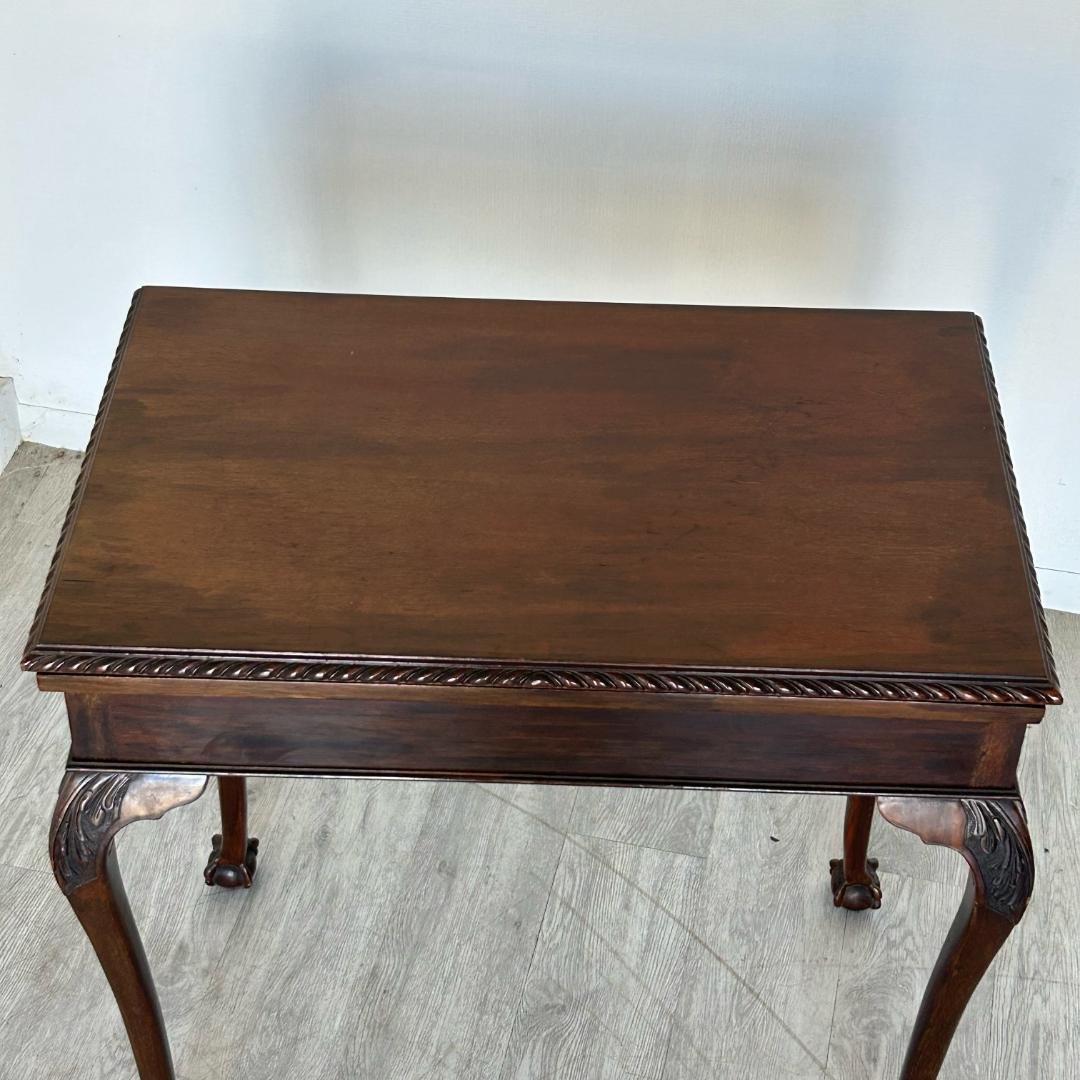 アンティーク 家具 ゲームテーブル 1930年頃 マホガニー材 英国製 542A