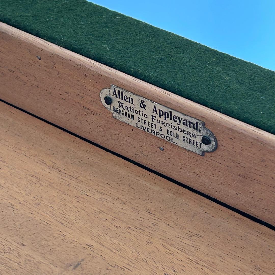 アンティーク 家具 ゲームテーブル 1930年頃 マホガニー材 英国製 542A