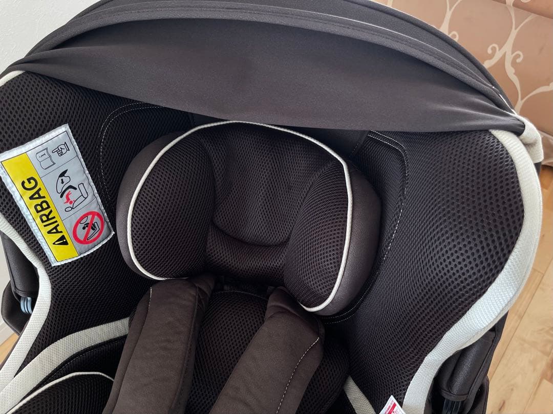 【美品】新生児チャイルドシート エールベベ クルット3iグランス isofix