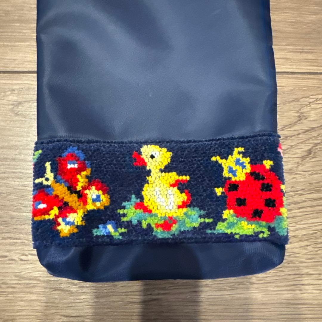 学校フェイラー　ネイビー スマホショルダーバッグ ハイジ柄