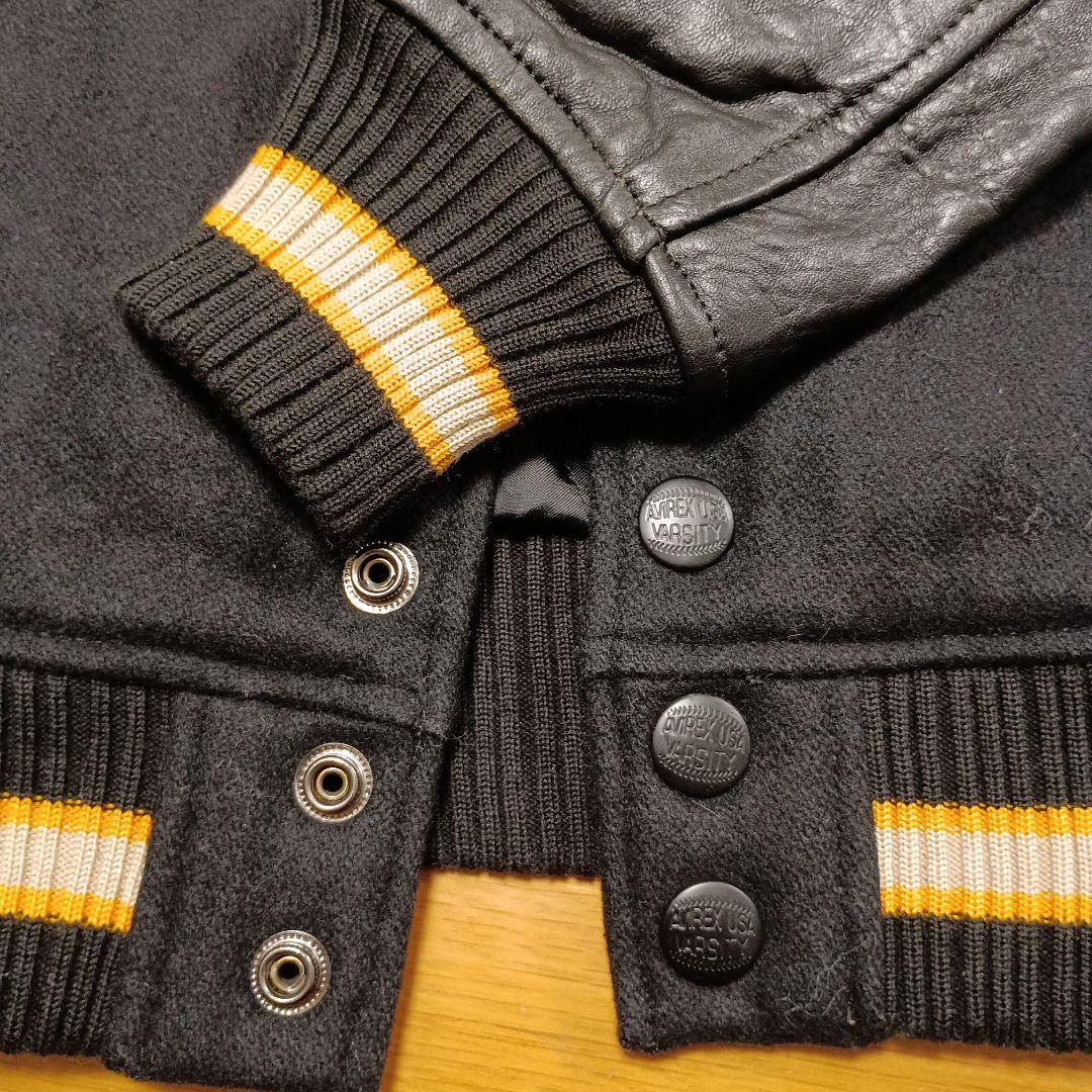 (MRSD19)AVIREX アヴィレックス スタジャン レザージャケット