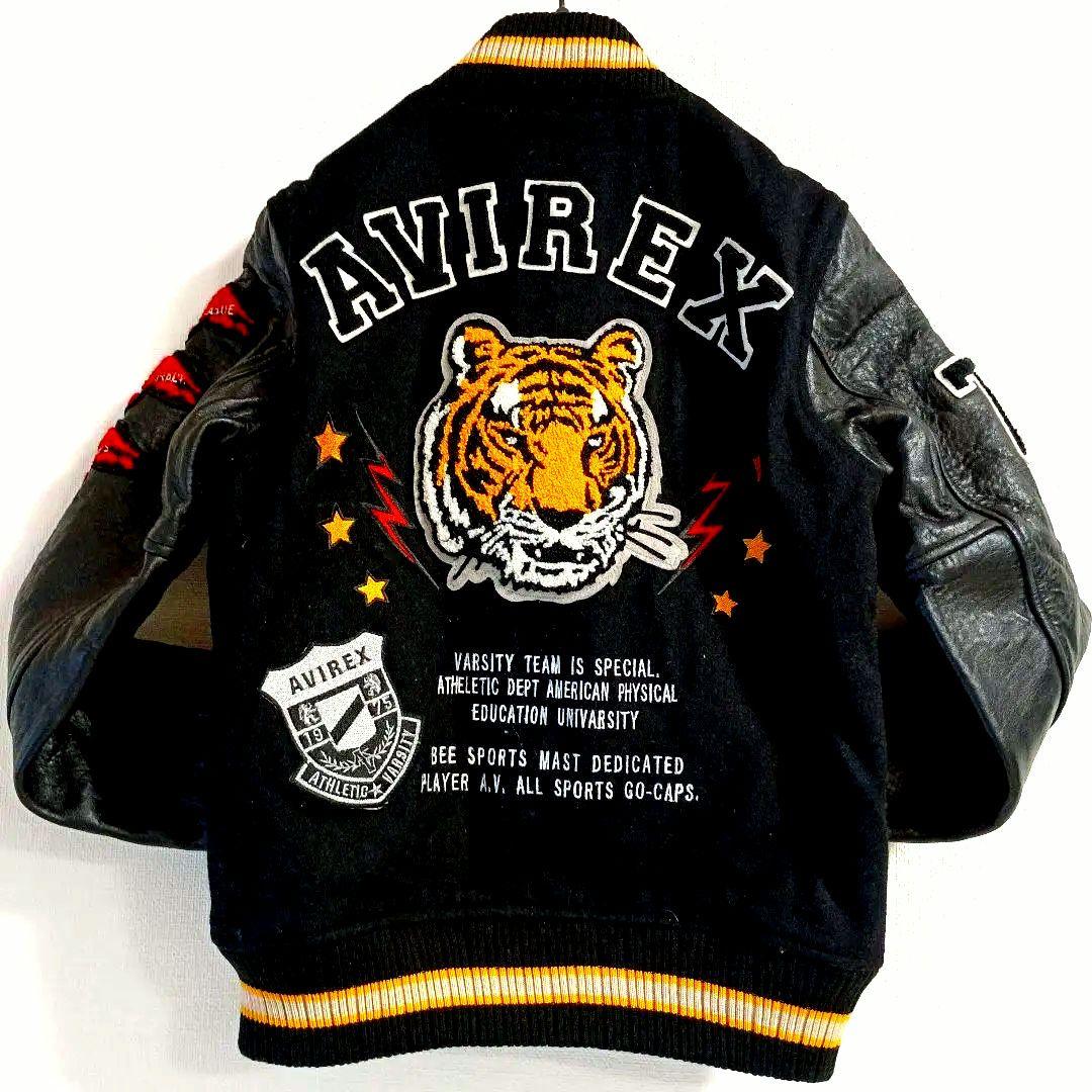 (MRSD19)AVIREX アヴィレックス スタジャン レザージャケット