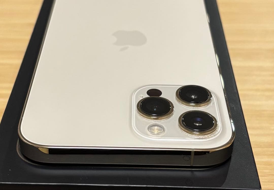 【新品バッテリー】iPhone 12 PRO MAX 128GB ゴールド　本体