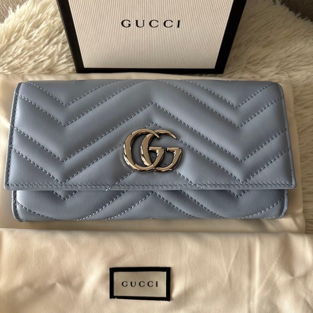 GUCCI長財布　 GGマーモント【新品未使用】