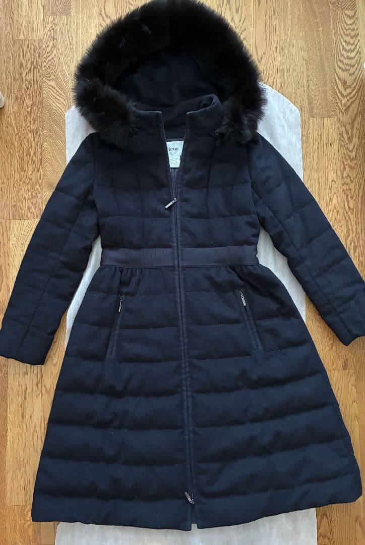 プ*ん様 最終価格ルネ　Rene ダウンコート　ブラック　36