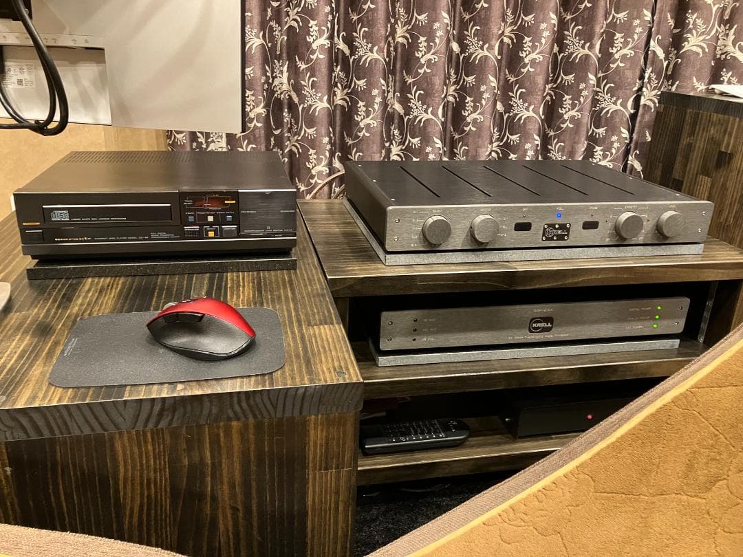 超最高級 天然黒御影石　オーディオボード●300×300×40●5面磨き　特価