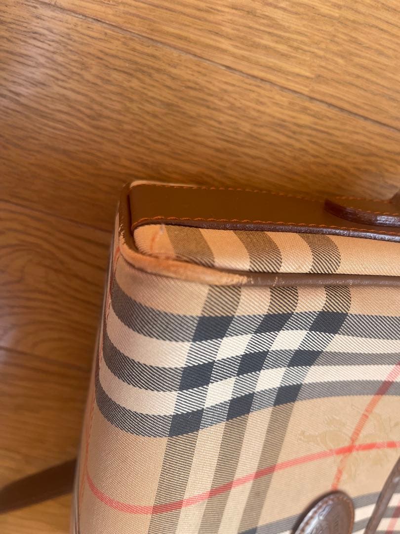 バーバリー ノバチェック ショルダーバッグ ヴィンテージ 正規品