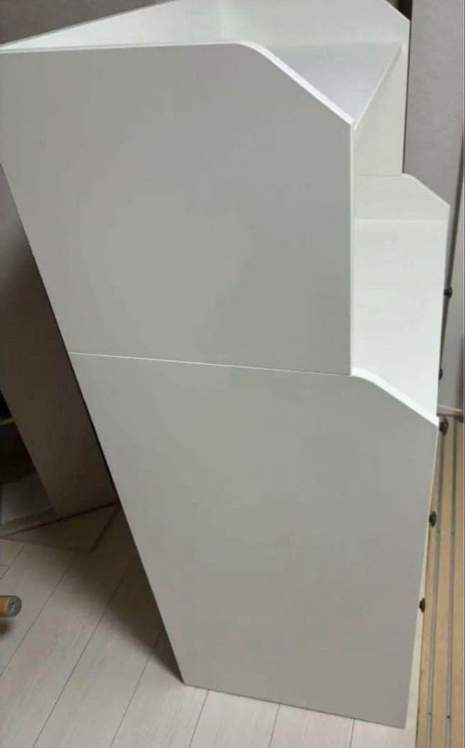 IKEA HAUGA ハウガ チェスト　棚板付きホワイト