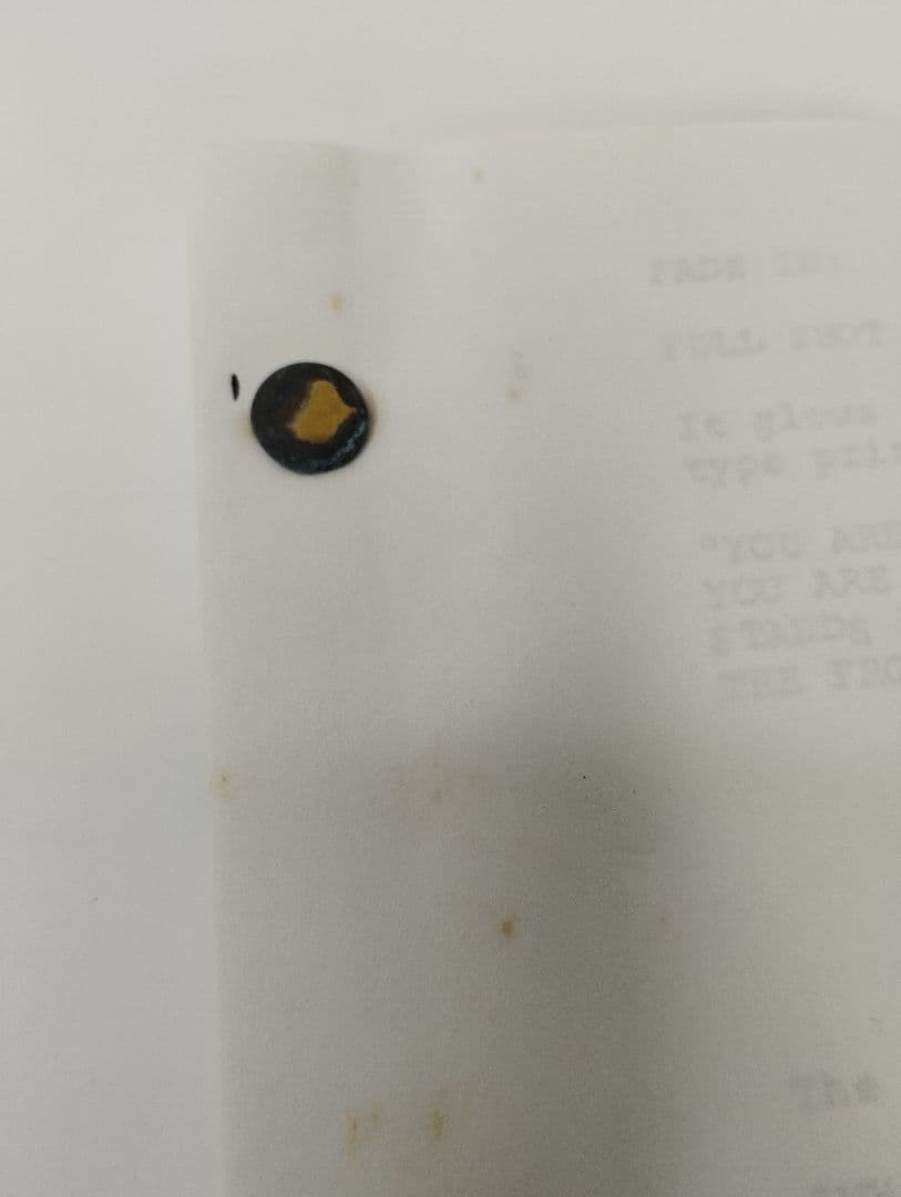 映画「BIG／ビッグ」1987年 改訂版脚本（レア）й