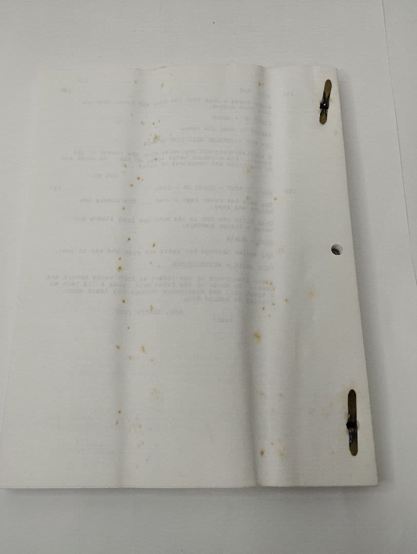 映画「BIG／ビッグ」1987年 改訂版脚本（レア）й