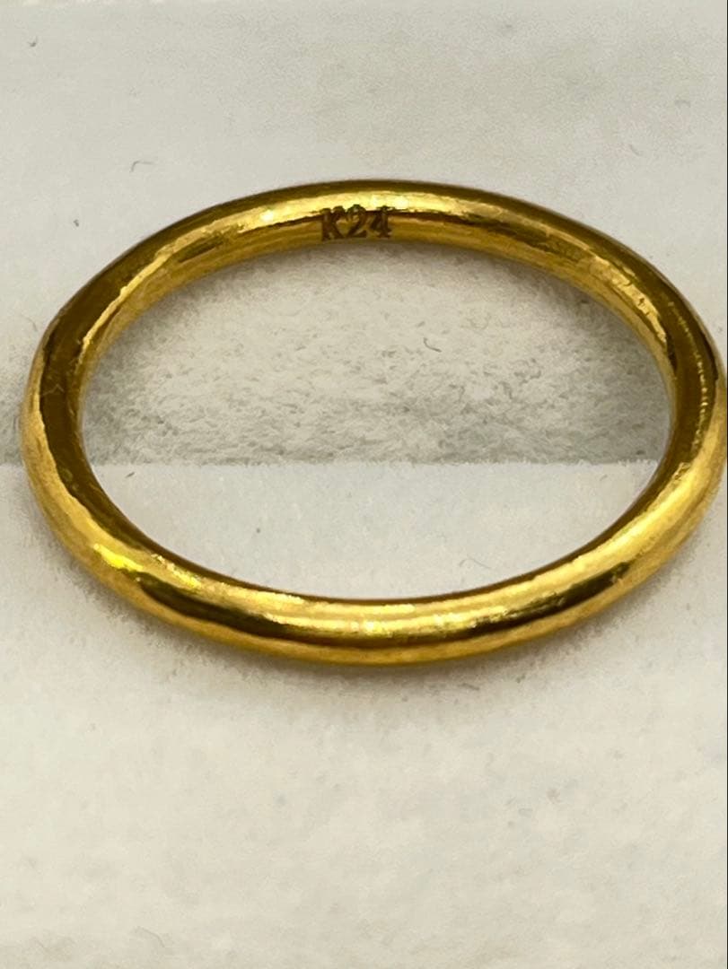 kaka オーダー無地リング 約3g指輪 刻印ありハンドメイド 2/2