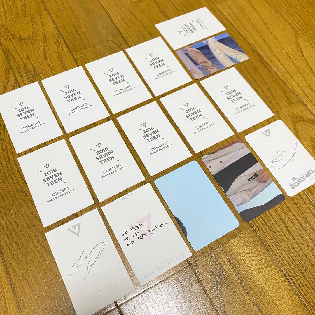 SEVENTEEN ウジ 激レア トレカ 2016年