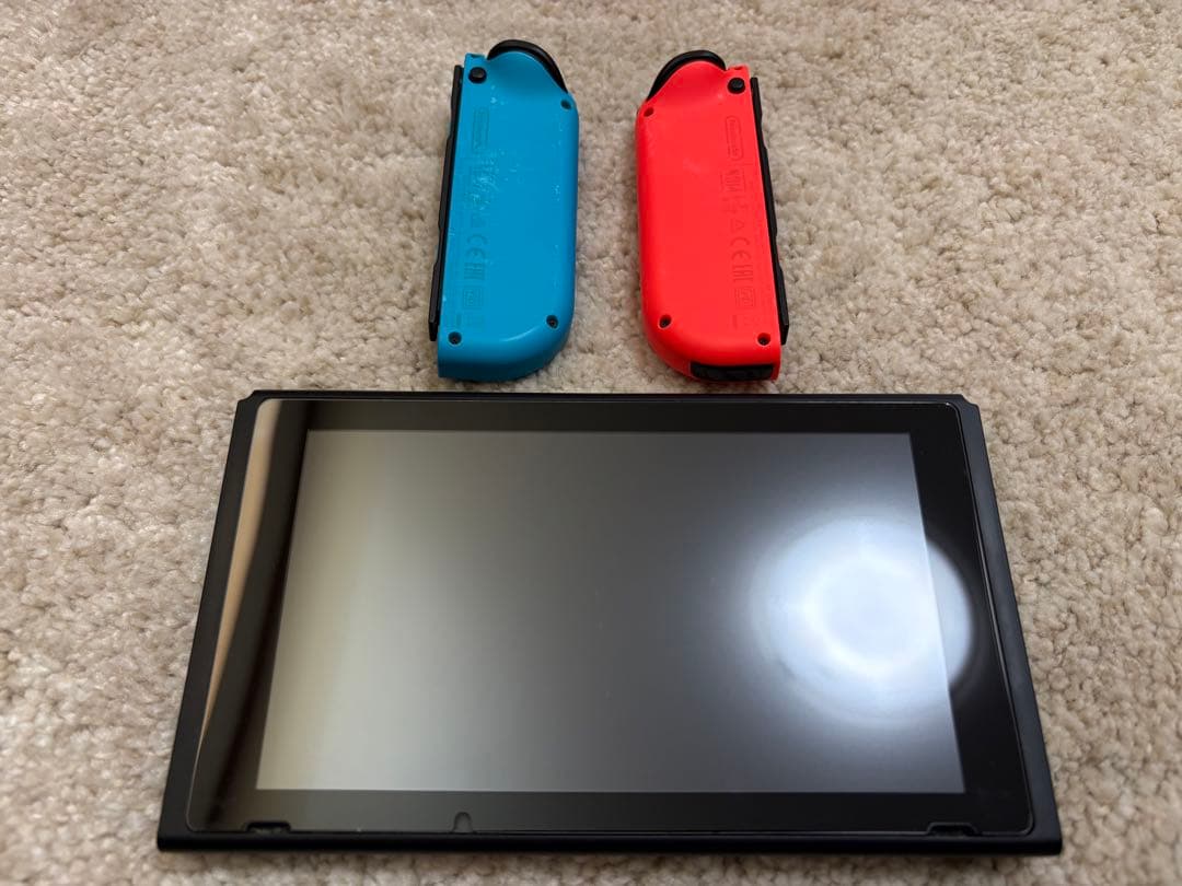 Nintendo Switch ネオン 本体 赤・青　完動品