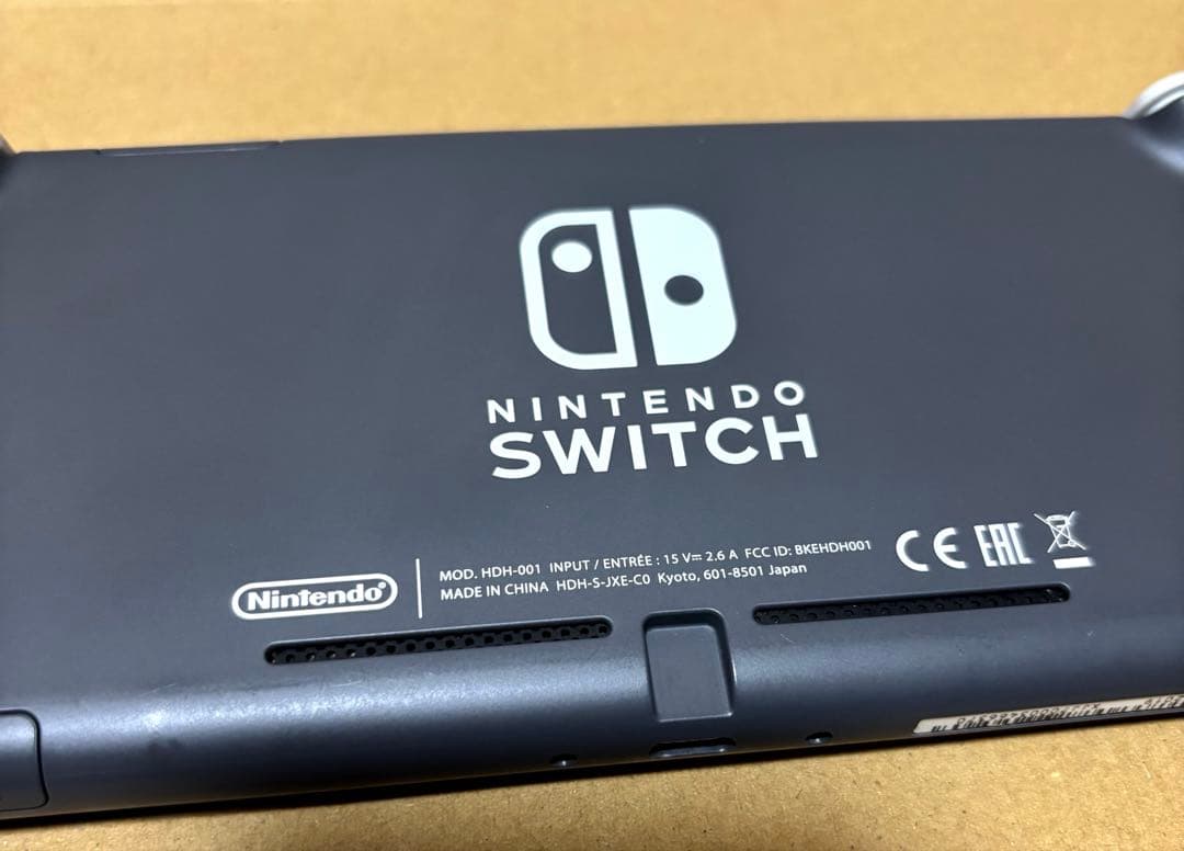 Nintendo Switch Lite ブラック　本体　スイッチライト　任天堂