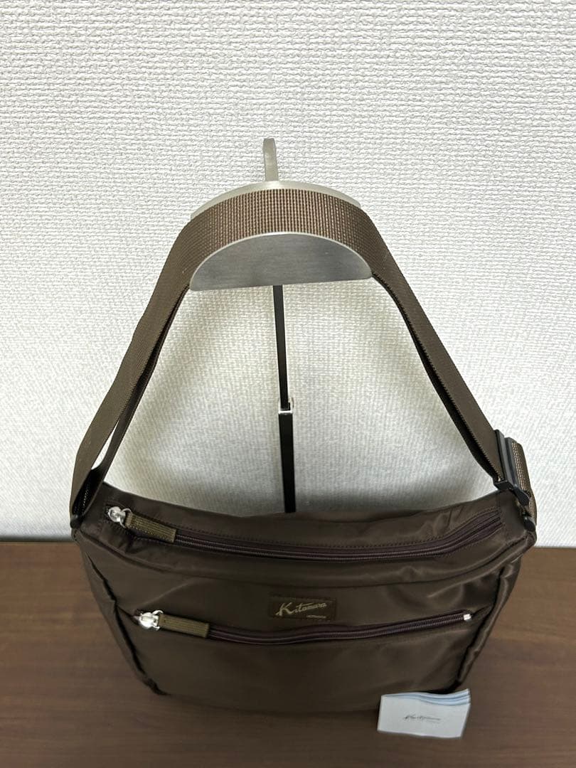 ☆キタムラ☆斜め掛け ショルダーバッグ R-0740 チョコ(ブラウン)