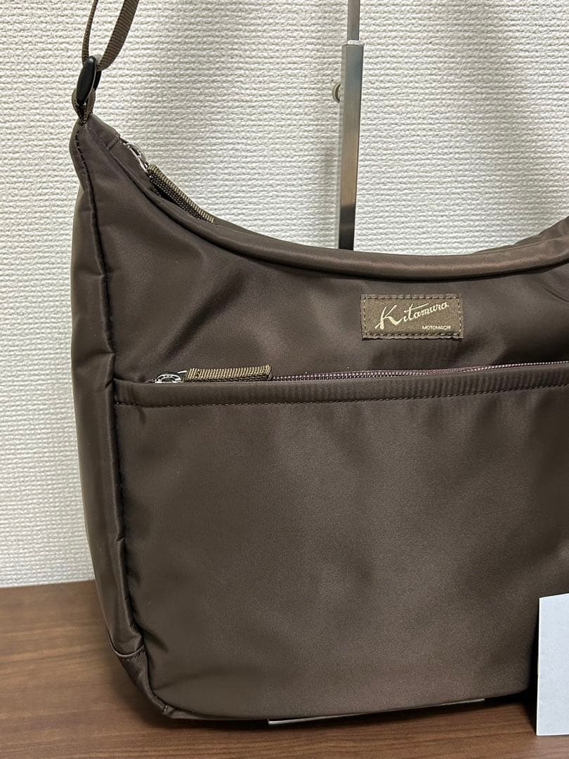 ☆キタムラ☆斜め掛け ショルダーバッグ R-0740 チョコ(ブラウン)