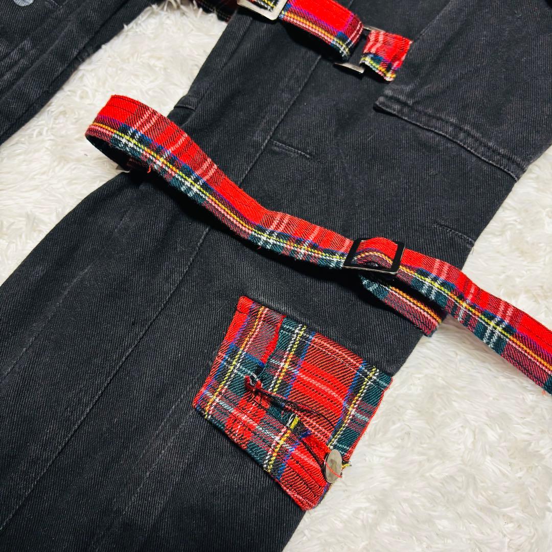 希少 Sex pot Revenge ボンテージ パンツ チェック y2k