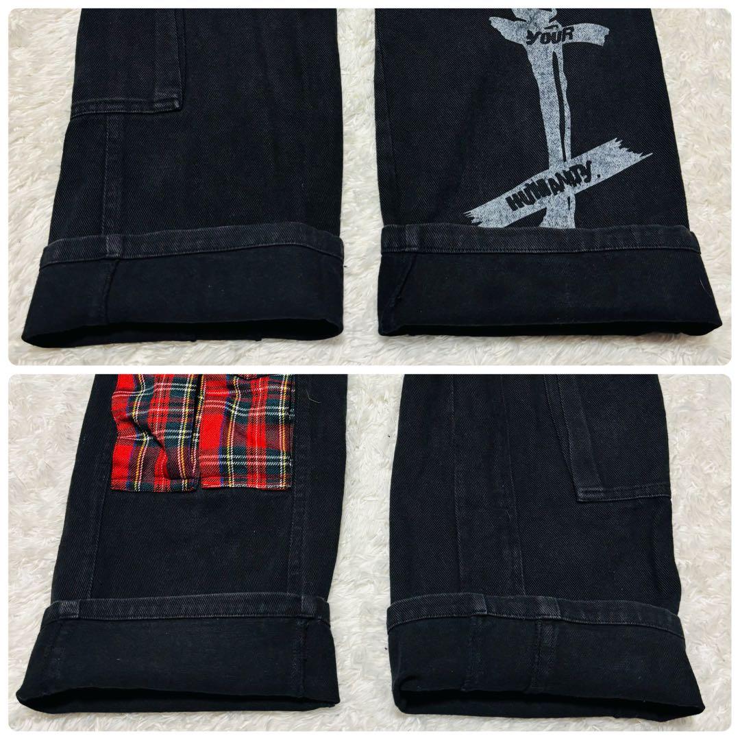 希少 Sex pot Revenge ボンテージ パンツ チェック y2k