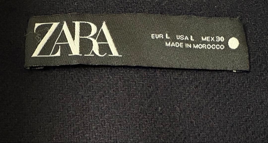 【最終価格】ザラ ZARA マッチングボンバーコート　L