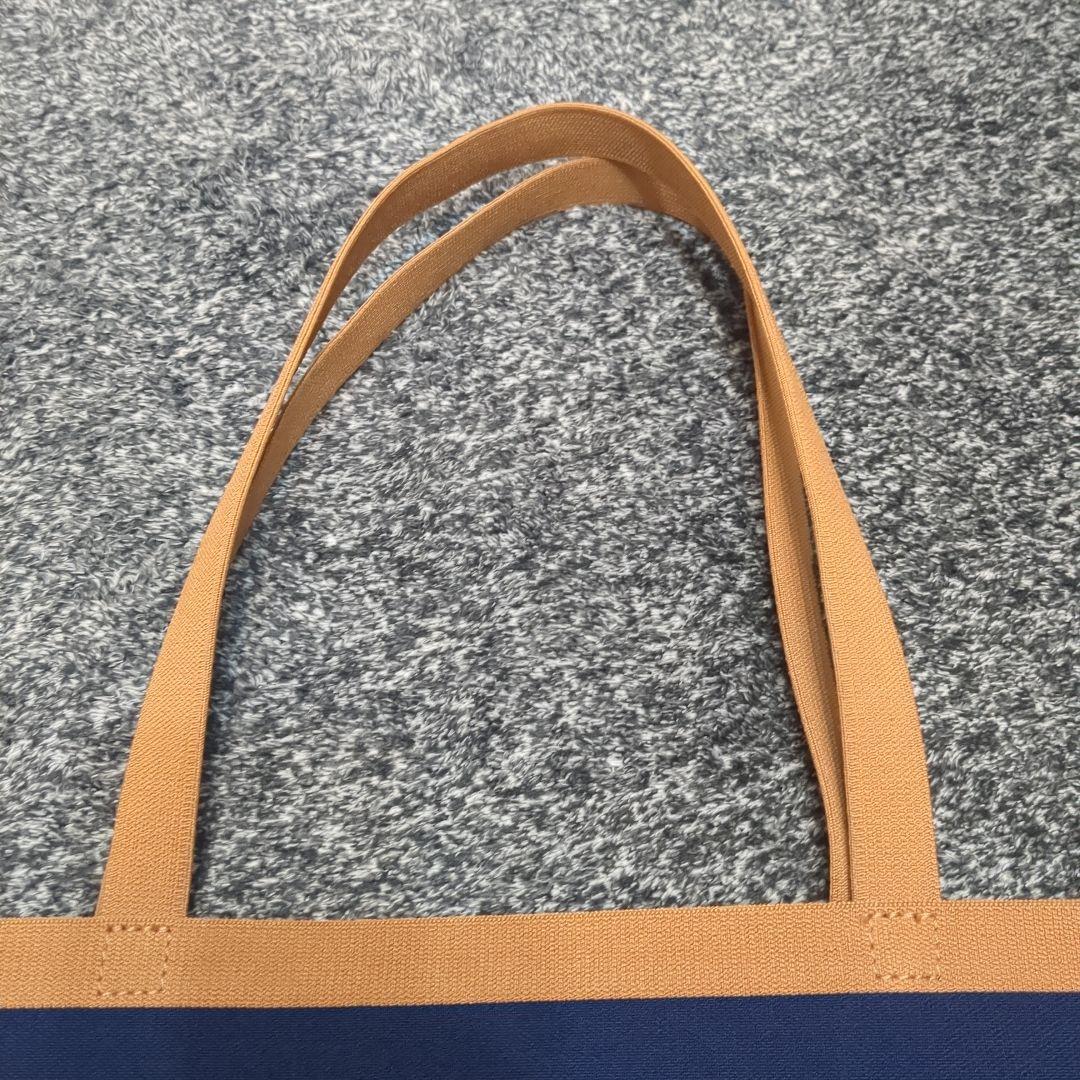 【マルニ】 ジャカードニット フラットショッピング トートバッグ