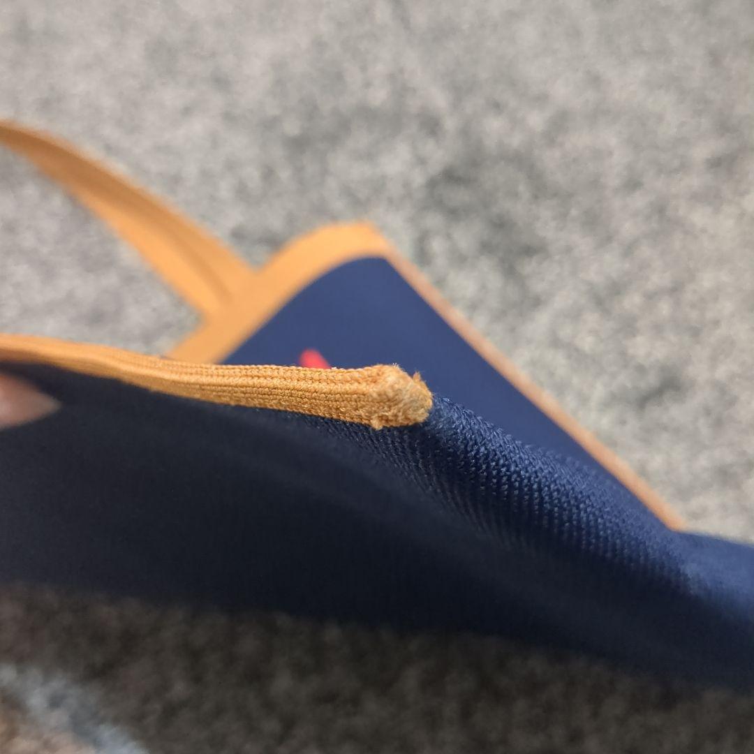 【マルニ】 ジャカードニット フラットショッピング トートバッグ