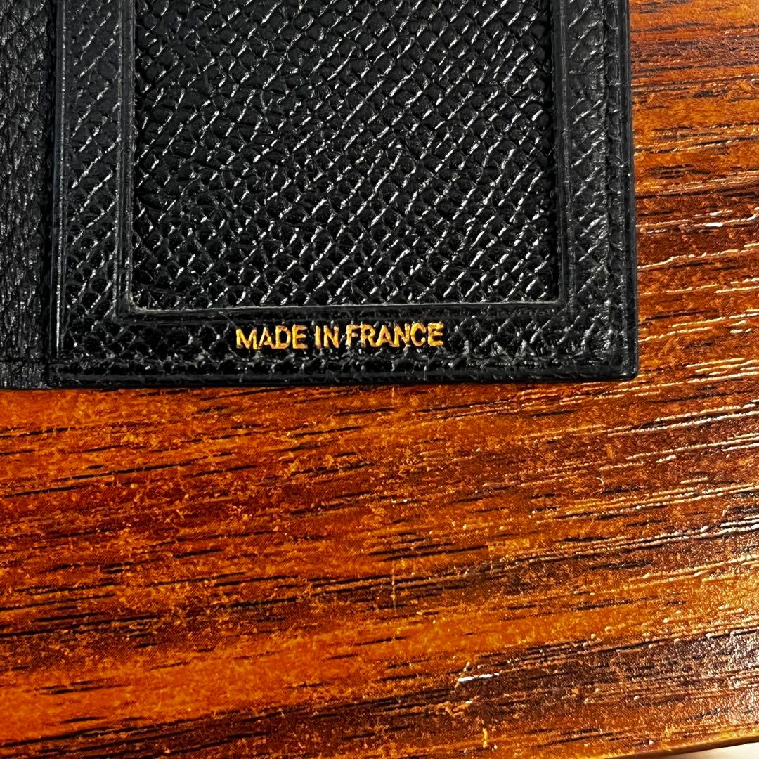 HERMES エルメス　フォトフレーム　ミニ　ブラック　レザー