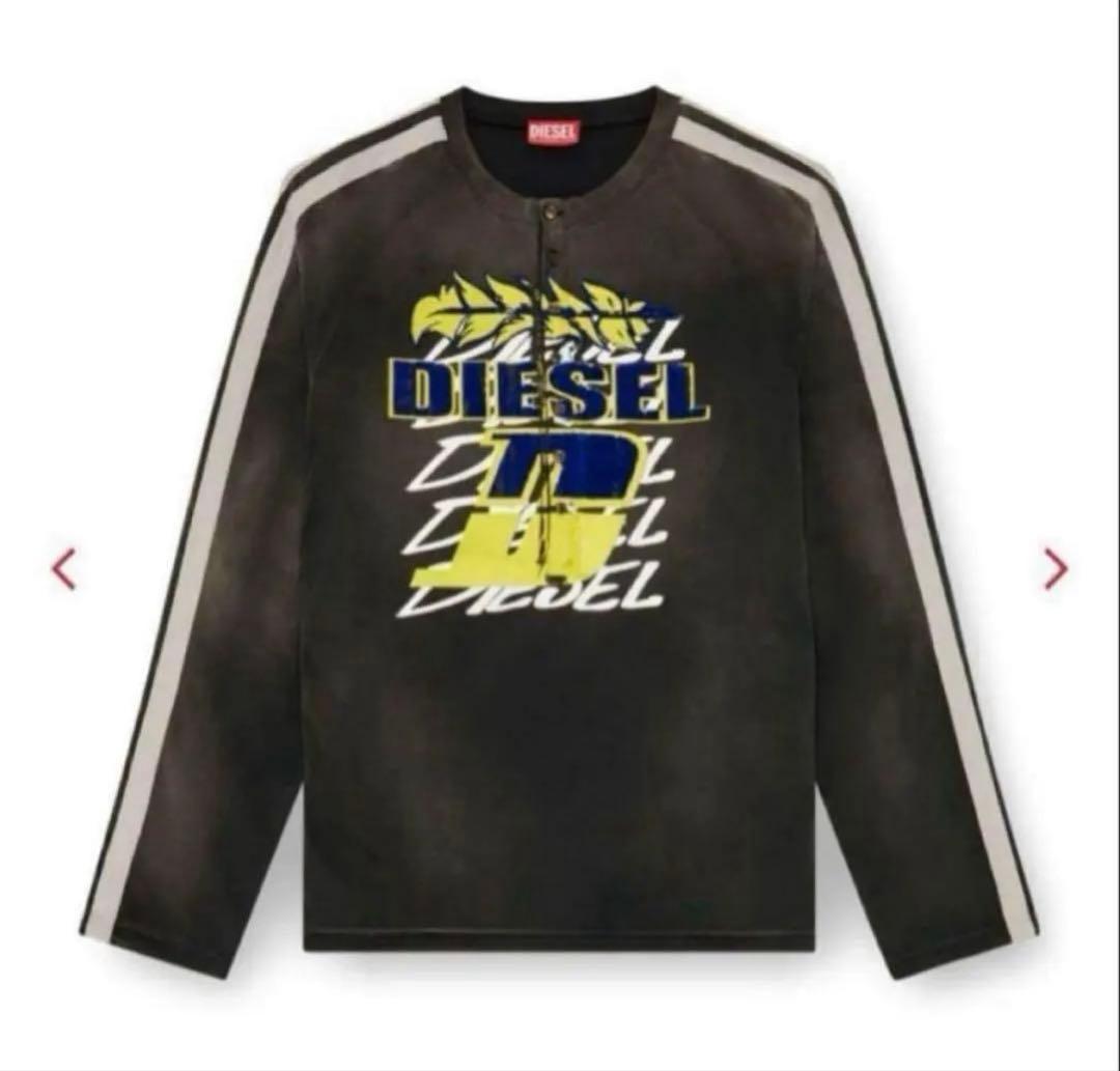 トップス DIESEL T-Roxfino-Stripe longsleeve