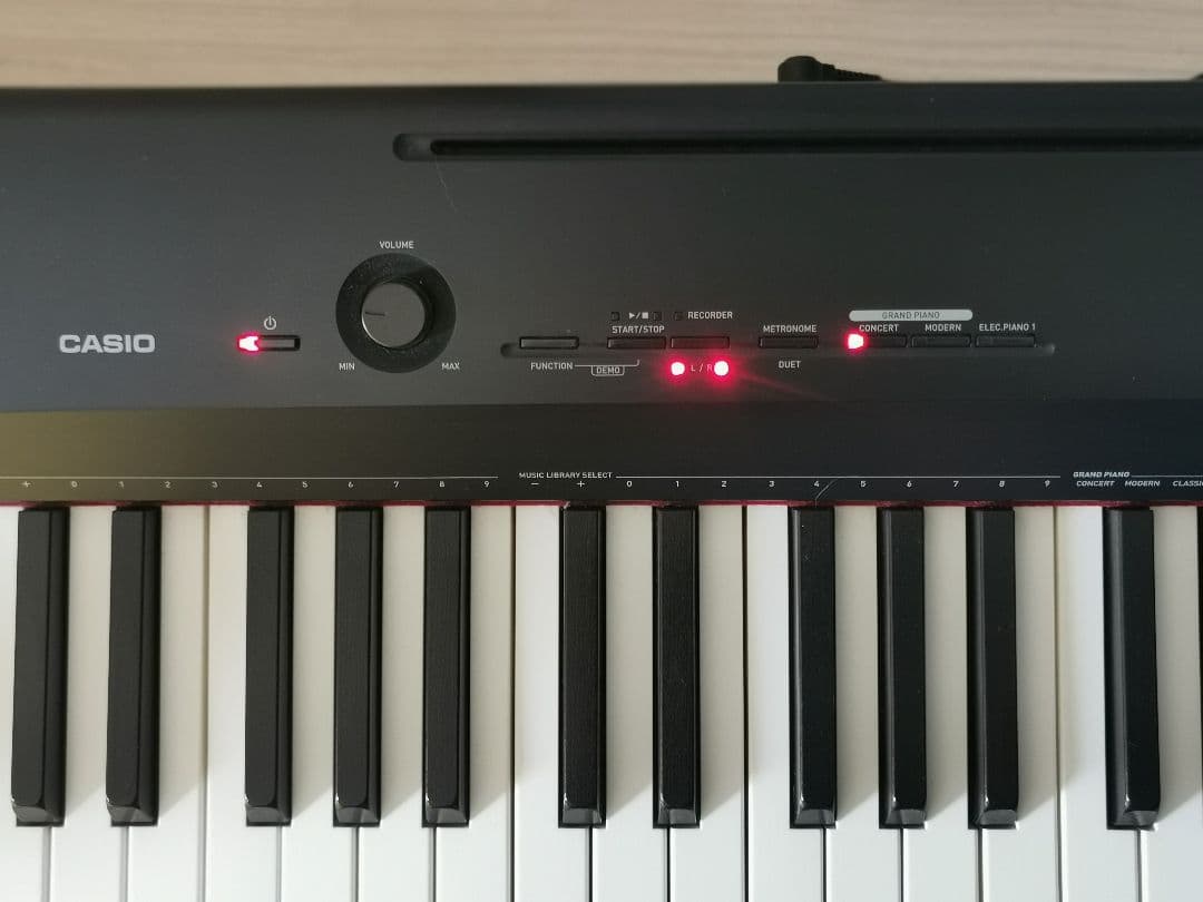 【電子ピアノ】CASIO Privia PX-160 88鍵 ブラック