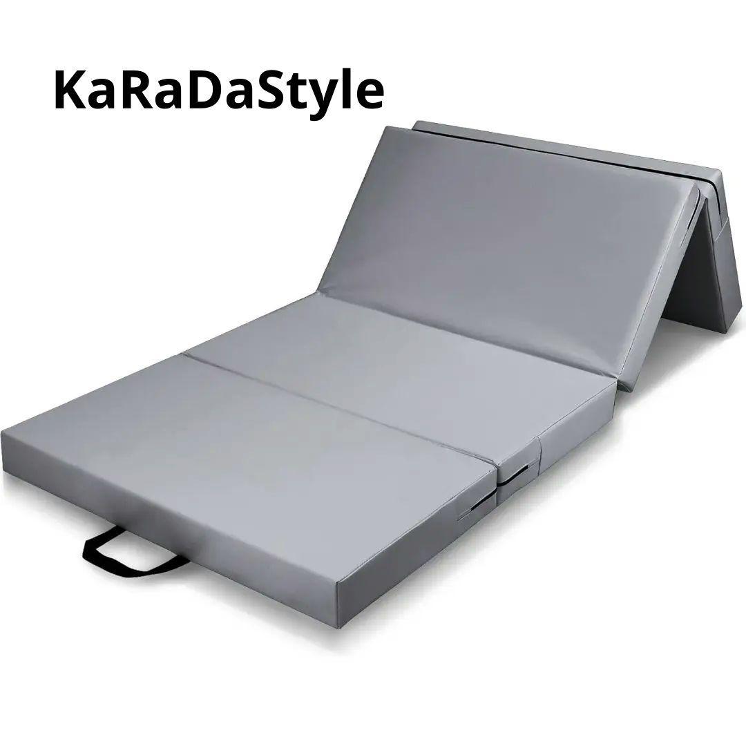 【破格】KaRaDaStyle クラッシュパッド グレー 200×90×10cm