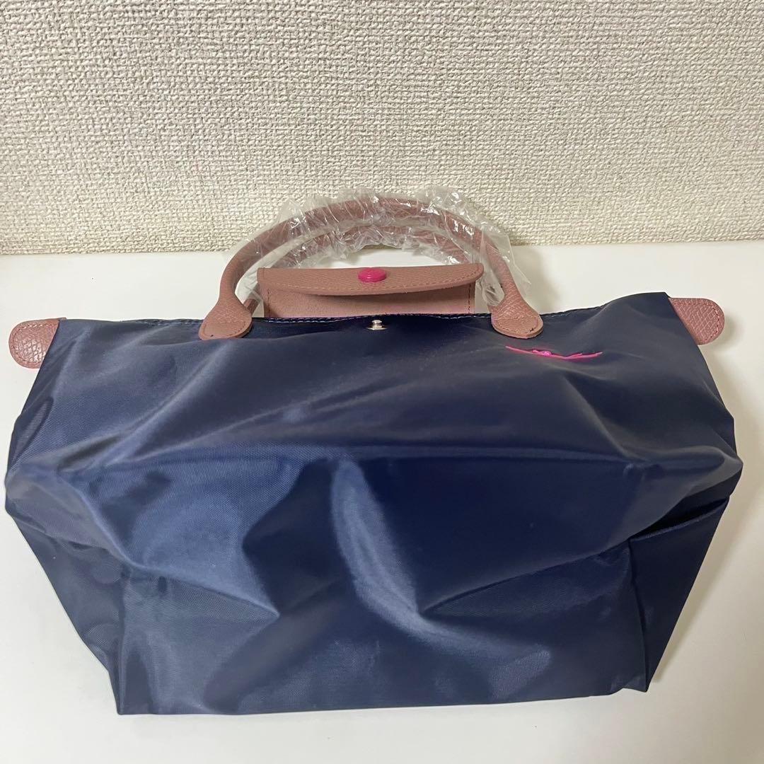 【新品】ロンシャン ル プリアージュ 最新 S トートバックネイビー