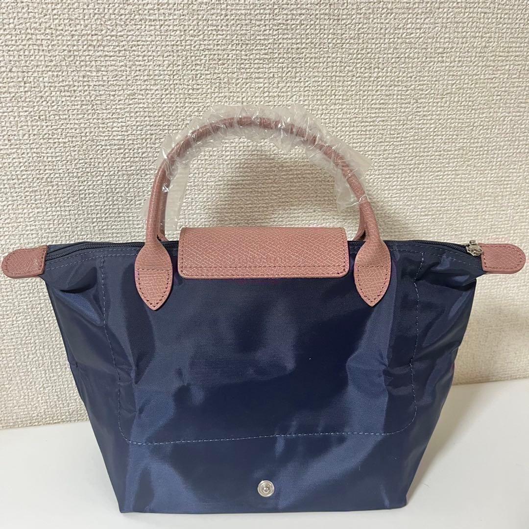 【新品】ロンシャン ル プリアージュ 最新 S トートバックネイビー